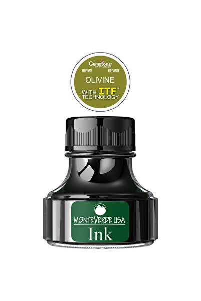 MONTEVERDE USA Flacon de cerneală Monteverde 90 ml Olivine, MonteVerde USA, G...