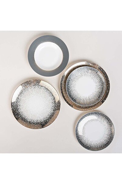 Generic La Mesa White Bone Porcelain 18 pc Dinner Set