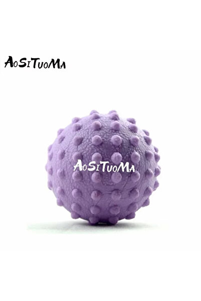 Choice PURPLE Fascia Ball Raised Point Massage Ball TPR Posture Master Yoga B...