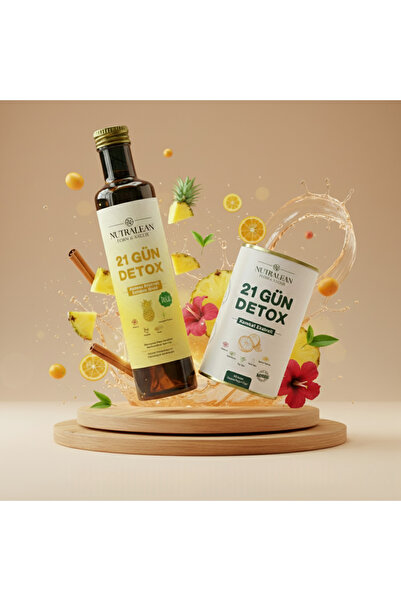 Nutralean 21 Gün Detox Paketi Form Çayı ve Sirkesi (doğal fermente)