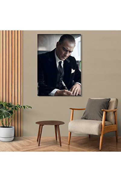 huhuli Canvas Mustafa Kemal Atatürk Printed Painting Huhu824K