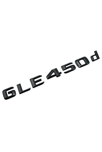 MERCEDES Emblemă neagră pentru portbagajul spate al modelului GLE 450d