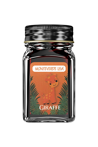 Monteverde Sticlă de cerneală 30 ml Jungle Giraffe Orange