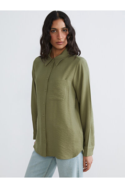 LC Waikiki قميص نسائي منقوش