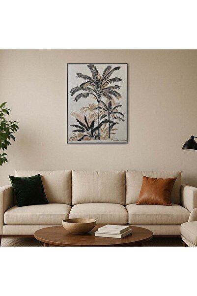 Generic Homez wall art framed pine tree canvas 90*120cm