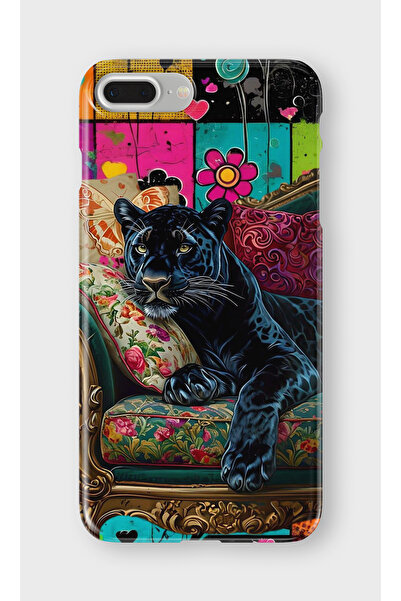 lelia حافظة هاتف شفافة مطبوعة متوافقة مع آيفون 8 بلس |   مجموعة WildSpirit Prime