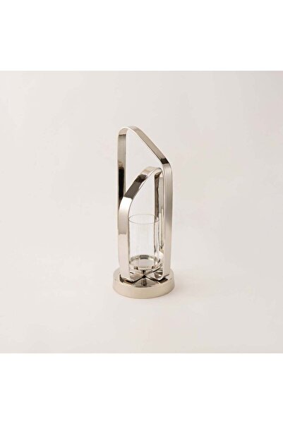 Generic Homez Silver Stainless Steel Candle Holder