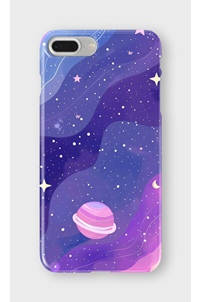 lelia حافظة هاتف شفافة مطبوعة متوافقة مع آيفون 7 بلس |   مجموعة كوزميك وِسبر ...