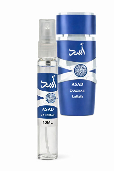 lattafa Asad Zanzibar 10 ml – Parfum arabesc fresh-condimentat, barbat