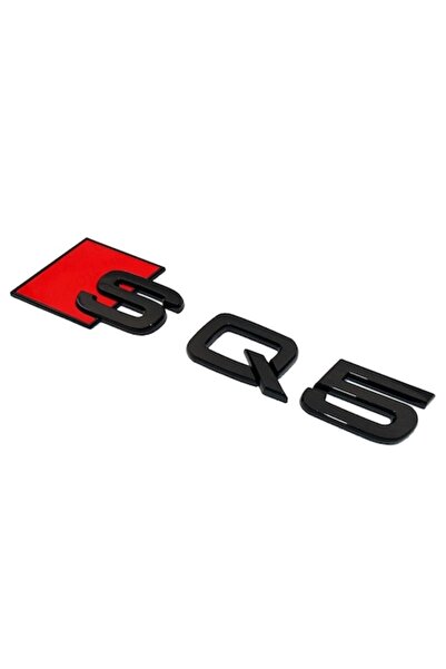 Audi Emblemă portbagaj spate SQ5, neagră