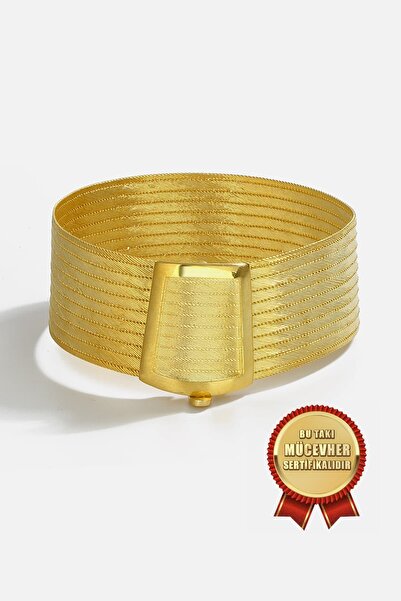 MEKS JEWELS 925 Ayar Gümüş 11 Sıra Trabzon Hasır Bileklik