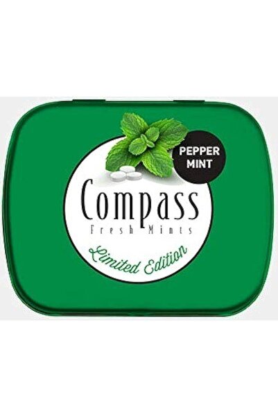 Compass حلوى النعناع والنعناع الفلفلي الخالية من السكر، 50 قطعة