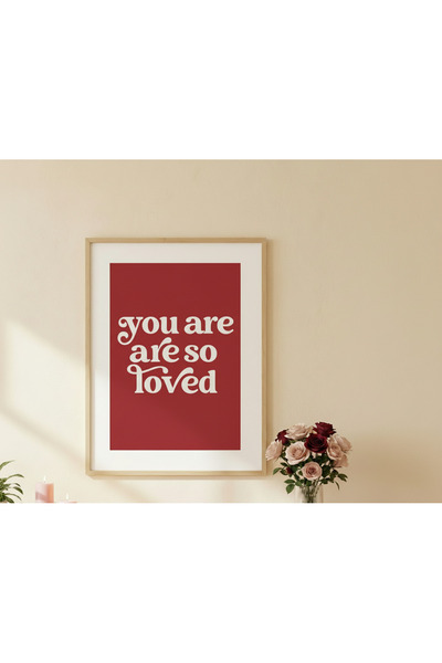 huhuli Wooden Framed Valentine's Day Collectible Painting Huhu701