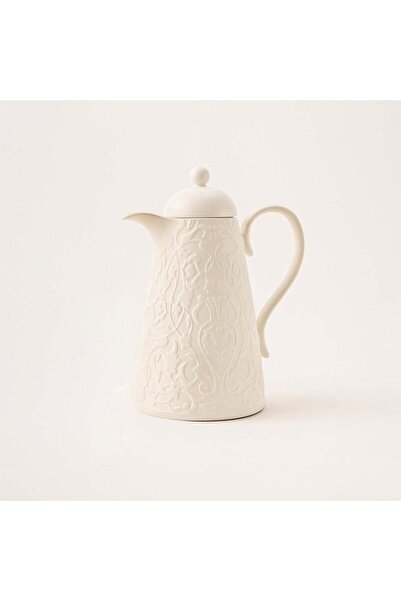 Generic Dallaty Bahja white porcelain vacuum flask 1.0L