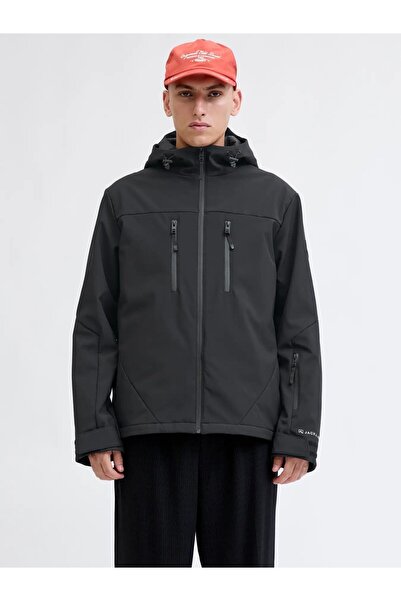 Jack & Jones Men's Black Beauty Coat Model Code: (12284699Black Beau)