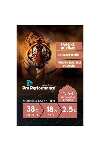 Pro Performance Mother Baby Kitten Somonlu ve Pirinçli Anne Yavru Kedi Mamsı 2 Kg