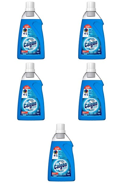 Calgon Gel detartrant 4 în 1 pentru mașina de spălat, 750 ml, albastru x5