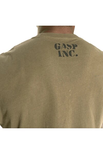 GASP Basic Utility Tee Washed Green