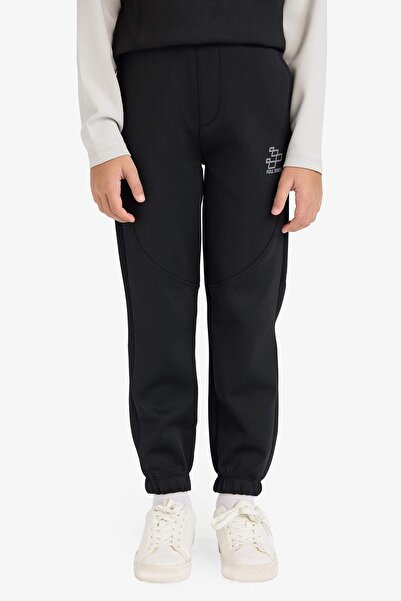 DeFacto Boy's Tracksuit Bottom G6369A8/Bk81 Black