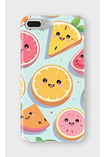 lelia حافظة هاتف شفافة مطبوعة متوافقة مع آيفون 7 بلس |   مجموعة: كاواي ميلك د...