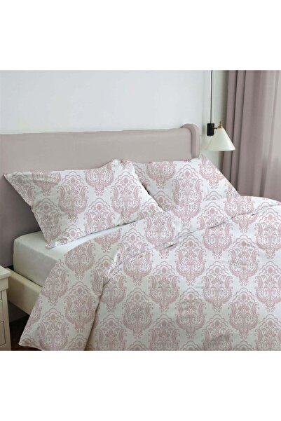 Generic Cottage 6pcs Blush Damask Comforter Set King Size