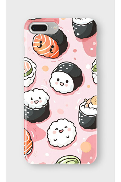 lelia حافظة هاتف شفافة مطبوعة متوافقة مع آيفون 7 بلس |   مجموعة: كاواي ميلك د...