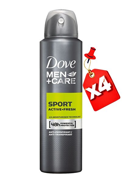 Dove DEO 250ML ÎNGRIJIRE MEN SPORT ACTIVE FRESH X4