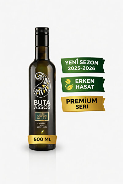 Butaassos "IDUN SONSUZ BAHAR" Erken Hasat Soğuk Sıkım Natürel Sızma Zeytinyağ...