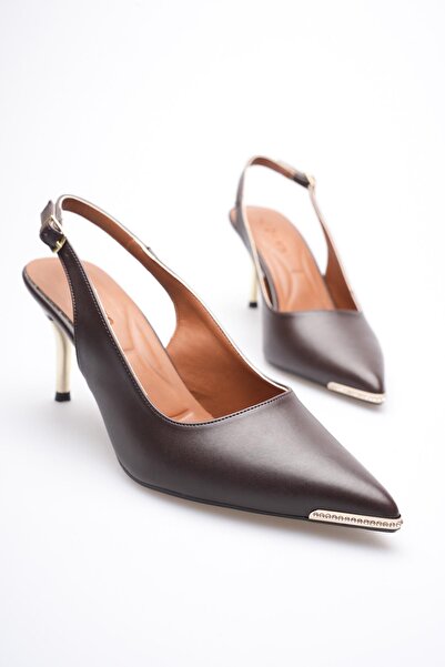 AYS SHOES Women's Imported Textured Gold and Stone Embellished Toe Detail Spe...