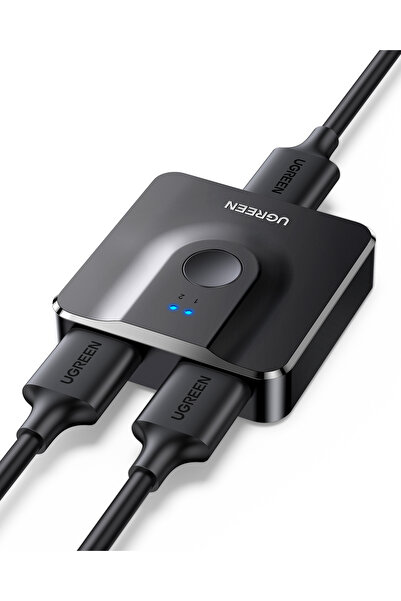 Ugreen 2-in-1 Çift Yönlü 4K@60Hz HDMI Switch, 50966