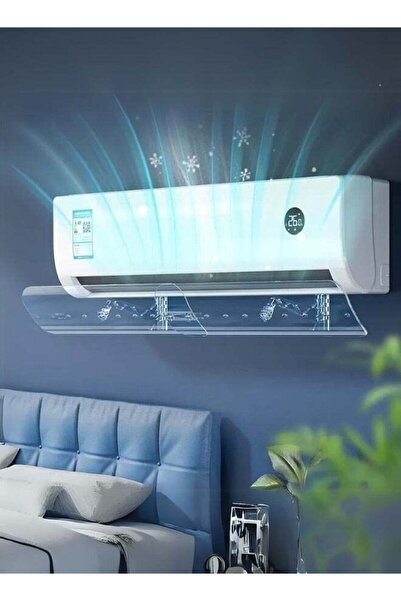 BKMax عاكس هواء مكيف الهواء المنفصل، سهل التركيب، مقاس قابل للتعديل، يناسب جم...