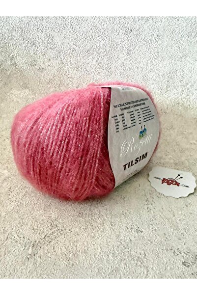 Himalaya Rozetti̇ Tilsim 362-29 Dark Pink 5 Pieces