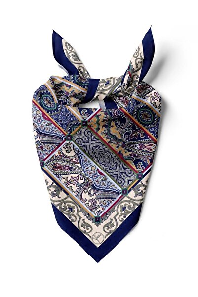 618 CONCEPT 55X55 Chinese Patterned Scarf