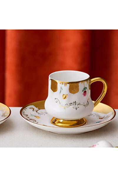 ACAR Hxf-06806 Osiris White 6-Piece Coffee Cup Set