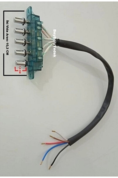 FullYedek Çetintaş Kablolu Davlumbaz Aspiratör Tuş Takımı , 5 Li Kademe Anaht...