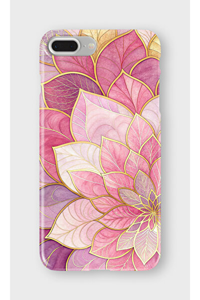 lelia حافظة هاتف شفافة مطبوعة متوافقة مع آيفون 7 بلس |   مجموعة كولور ويف فلوكس