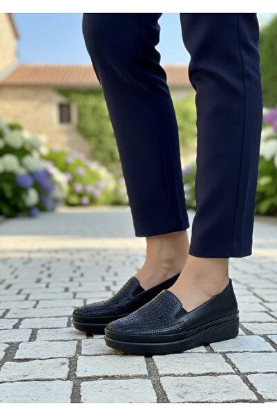 VARLIK AYAKKABI New Season Stone-Finished Shoes Ortapedi̇k