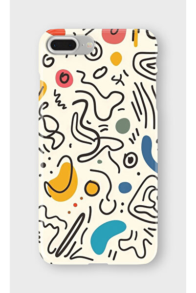 lelia حافظة هاتف شفافة مطبوعة متوافقة مع iPhone 6/6S Plus |   مجموعة OneLine ...