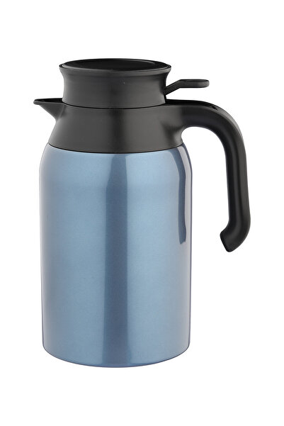 Hometime Steel Thermos 2L K Series Glossy Navy Blue