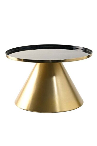 Generic Homez Side Table Metal Gold, 50*50*31Cm