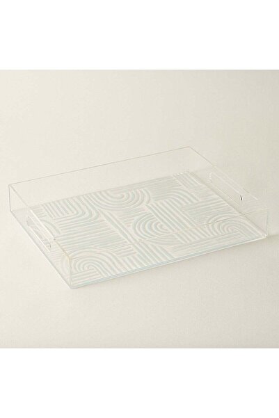 Generic Dallaty Acrylic Tray With Frosted Pattern