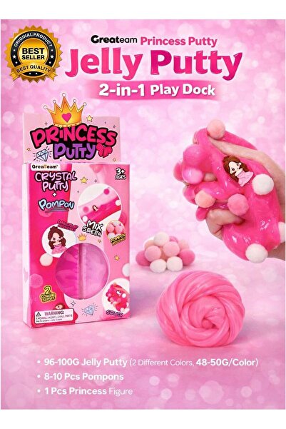 Greateam Princess Putty Jelly Putty 2-in-1 Set