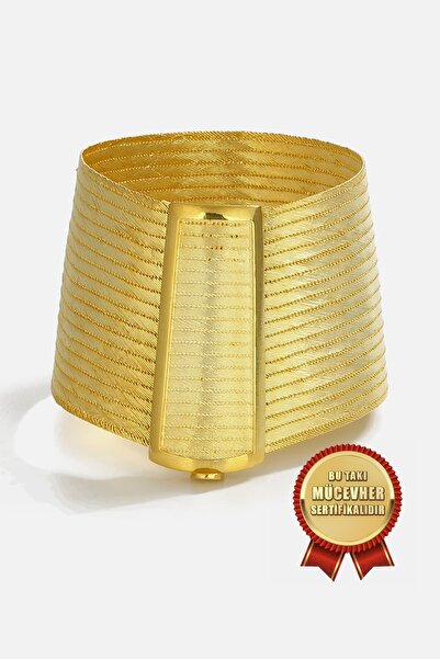 MEKS JEWELS 925 Ayar Gümüş 19 Sıra Trabzon Hasır Bileklik