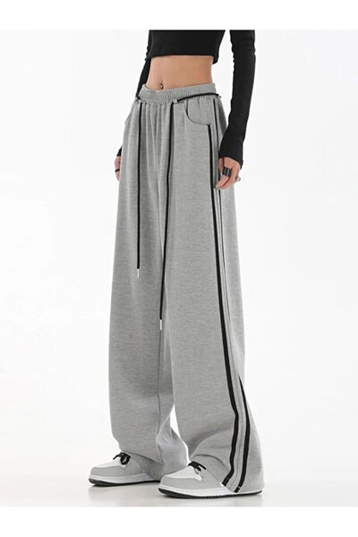 Gofeel OPHELLA Y2K Yan Şeritli Bol Paça Eşofman Altı