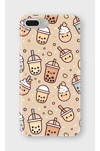 lelia حافظة هاتف شفافة مطبوعة متوافقة مع iPhone 6/6S Plus |   مجموعة: كاواي م...