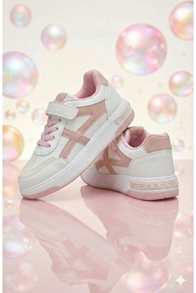 ORELİON Pantofi sport premium pentru copii, cu velcro și șireturi, talpă ușoa...