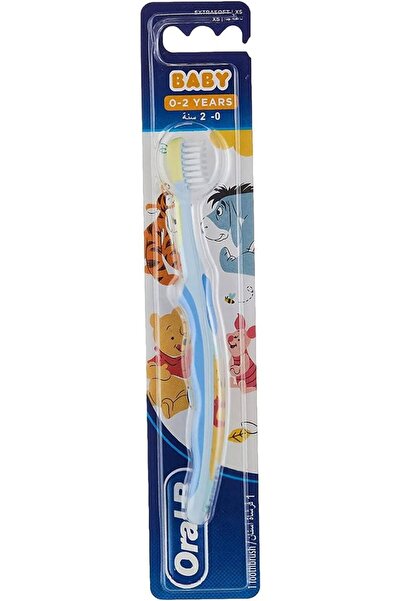 Oral-B فرشاة أسنان يدوية للأطفال من أورال-بي بتصميم ويني ذا بوه، من عمر 0 ​​إ...