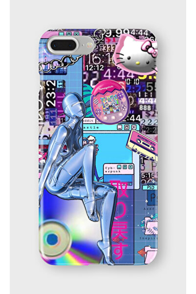 lelia حافظة هاتف شفافة مطبوعة متوافقة مع آيفون 7 بلس |   المجموعة: نيون دريم ...