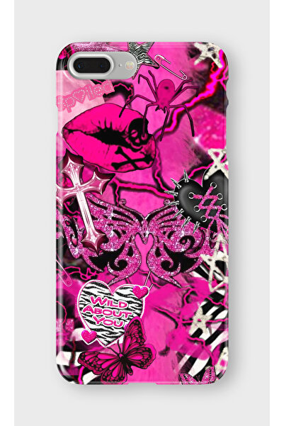 lelia حافظة هاتف شفافة مطبوعة متوافقة مع iPhone 6/6S Plus |   مجموعة كروماتيك...