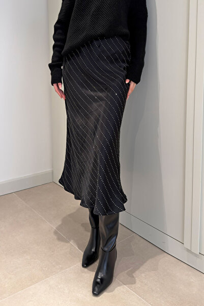 MAGARDE Stoned Verev Skirt - Black